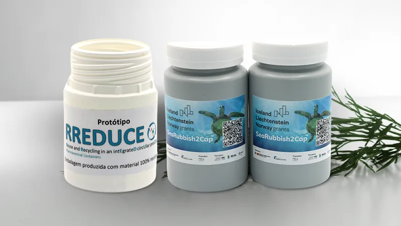 Flacons prototypes du projet RREDUCE
