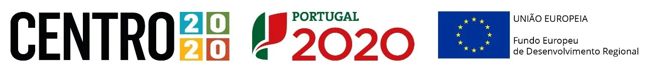Centro 2020 · Portugal 2020 · União Europeia — Fundo Europeu de Desenvolvimento Regional